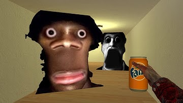 POV HI MY NAME IS AUUGHH VS CRAZY OBUNGA #nextbots #gmod #rbdgaming1m