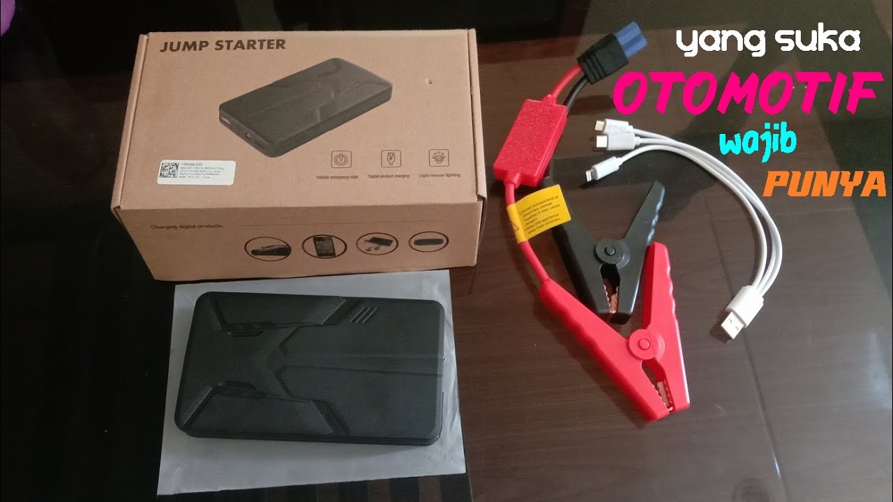 Power Bank Jumper Starter Power Bank Bisa Jumper Stater Mobil Cara