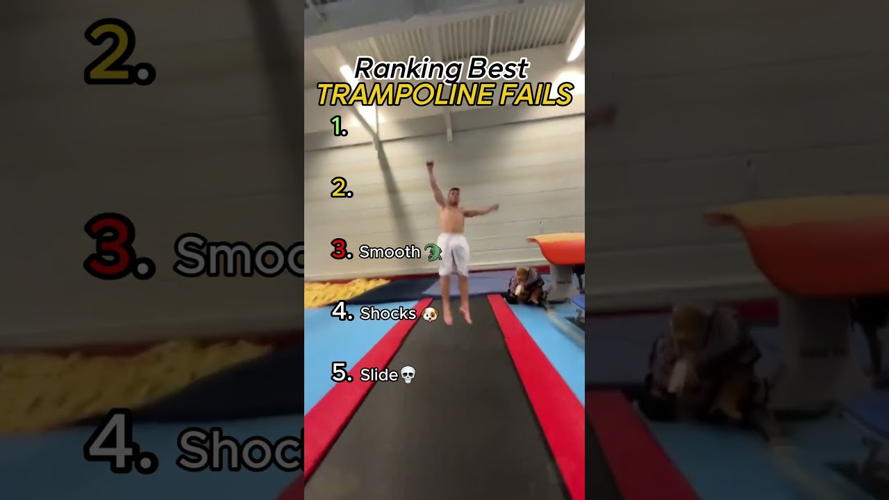 Ranking Best Trampoline Fails Trends!!