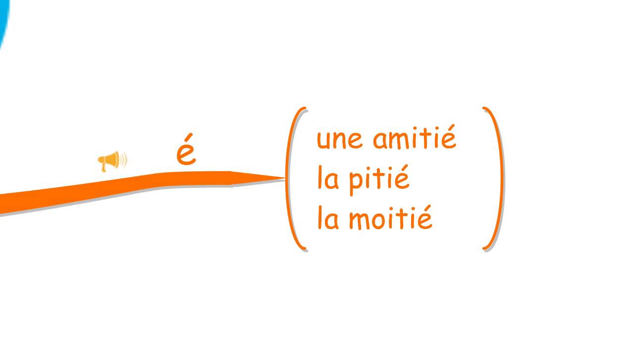 Noms Féminins En é Té Tié Cm2
