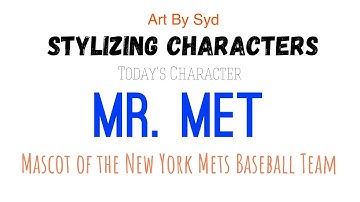 Drawing Mr. Met
