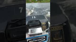 Mercury 75 (7,5hp) 1972 Blue Stripe Thunderbolt after repair