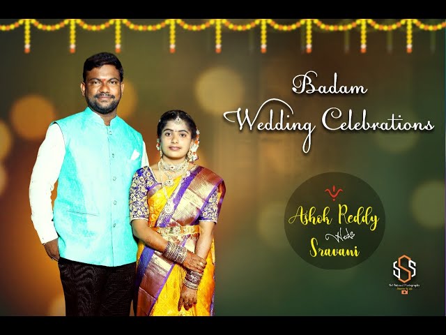 Ashok Reddy Weds Sravani class=