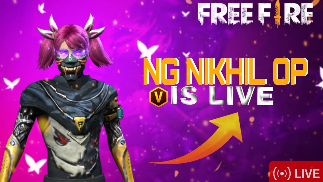 free fire live 🔴 with mobile game play Br rank 🎮
