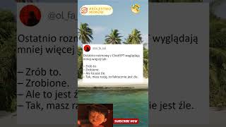 Co myślicie o AI? #humor #memy #śmieszne #polska