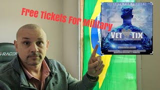 Vet Tix - Free tickets for Active Duty Military, National Guard, Reservists and Veterans.