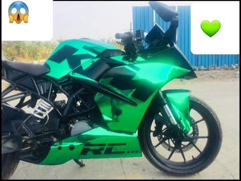 ktm 200 green colour