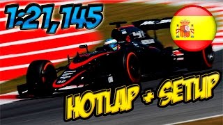 F1 2015 HOTLAP + SETUP GP CATALUNYA 1:21,145