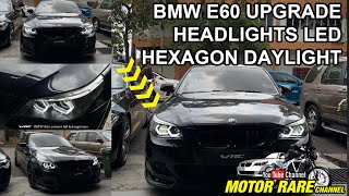 BMW E60 upgrade HEADLIGHT LED HEXAGON