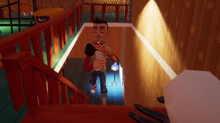 My Neighbor broken into my home and grab me - Hello Neighbor Mod