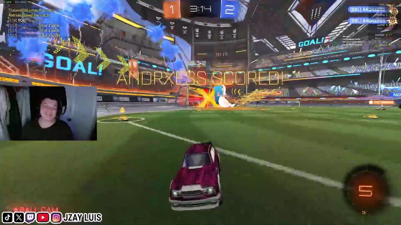 rocket league ranked → minecraft forever world grind (maybe)🔴