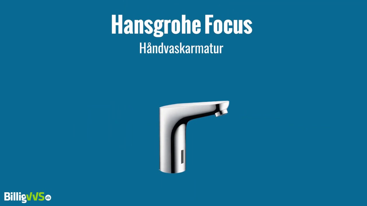 Inficere Mellem Intrusion Hansgrohe Focus Håndvaskarmatur - YouTube