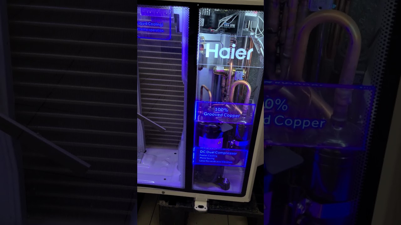 Haier new transparent outer ac