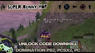 All UNLOCK CODE Downhill Domination PS2, PCSX2, PC screenshot 5