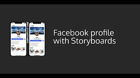 Xcode 12 Storyboard Tutorial. Build the Facebook profile Page for IOS using Storyboard.