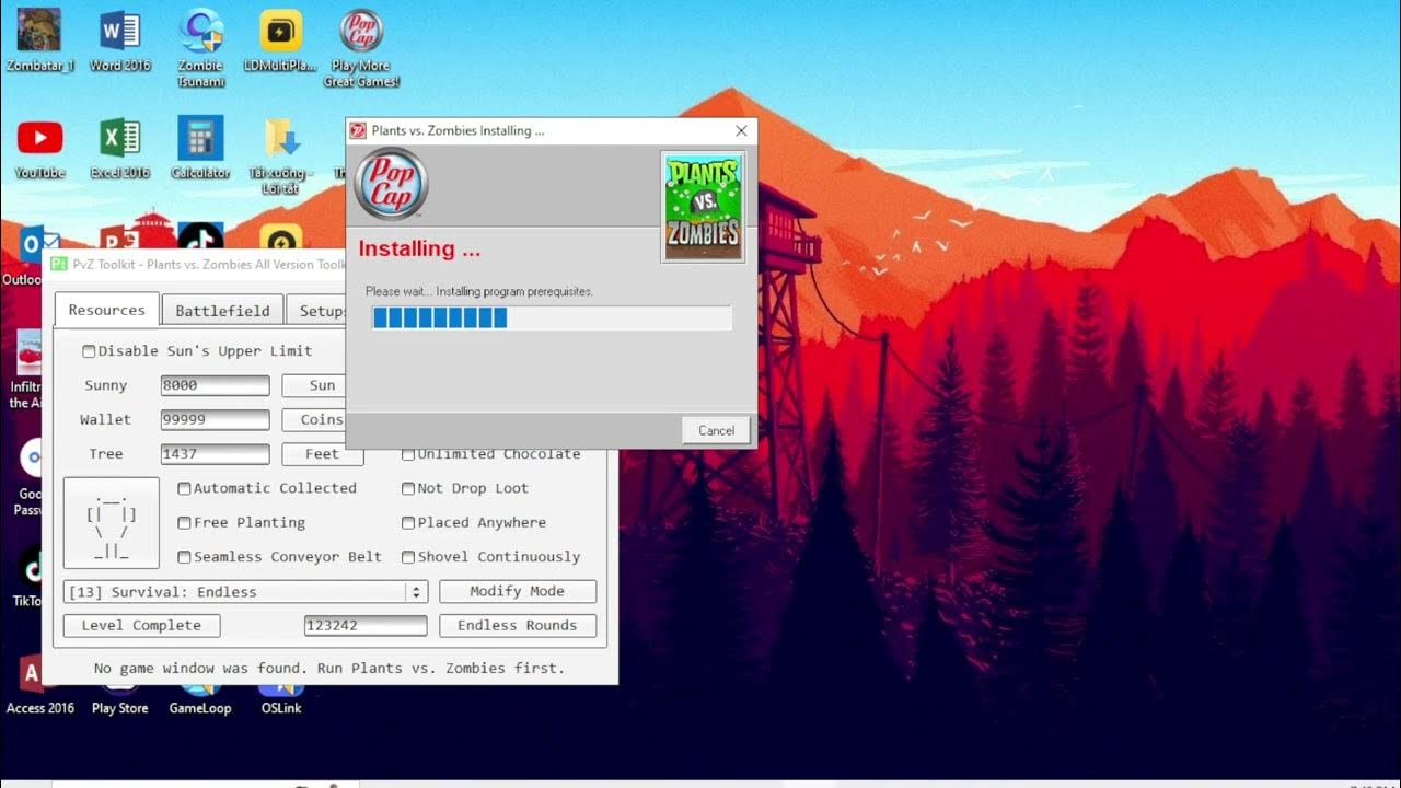 C ch t i pvz tr n pc youtube
