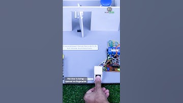 IOT Based Fingerprint Home Automation. #homeautomation #iotproject #fingerprint