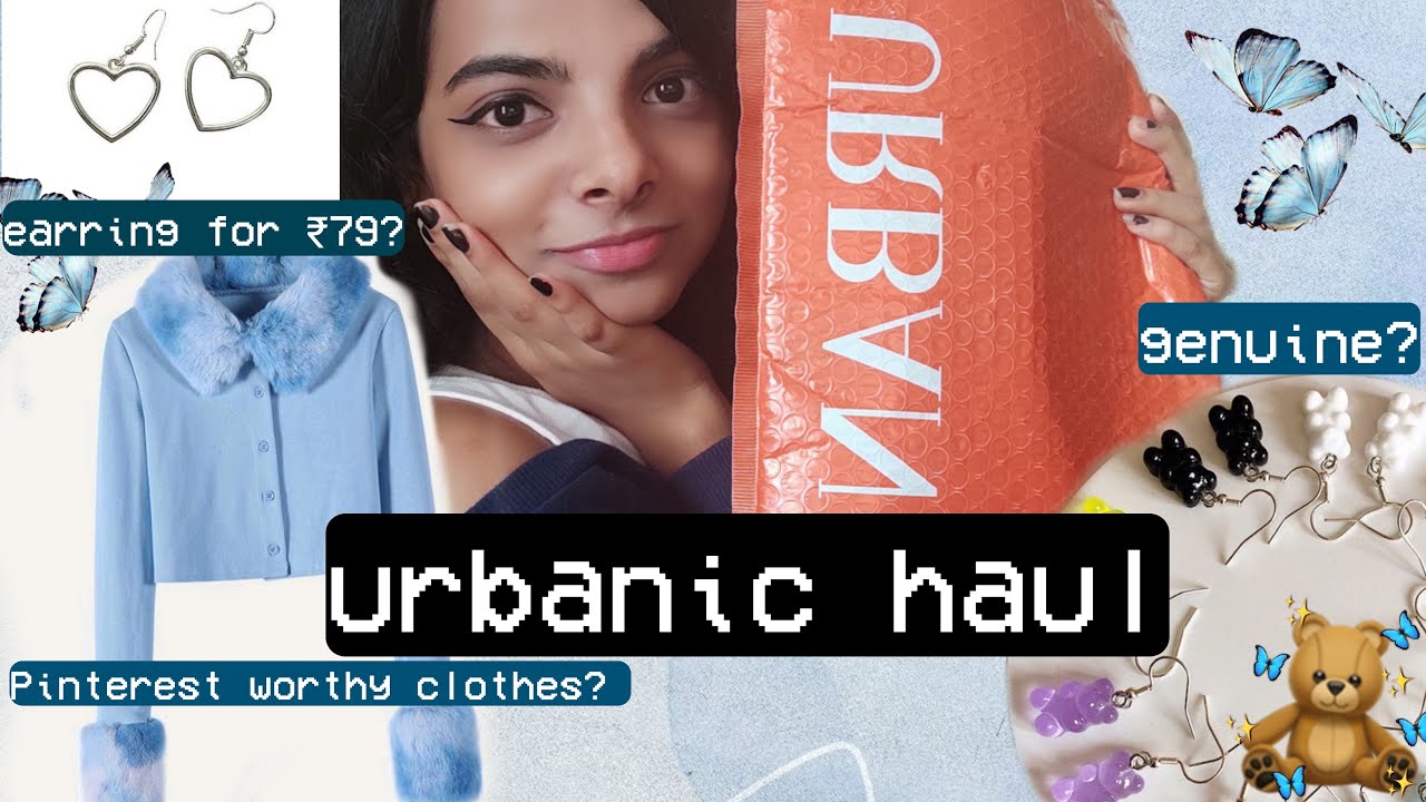 urbanic haul India | Pinterest worthy clothes in India | clothing and jewellery try on haul ♡