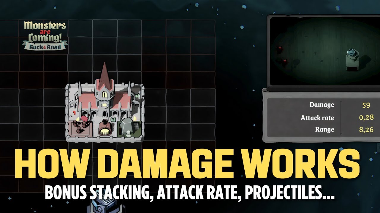 How damage works - Monsters are Coming! Rock & Road