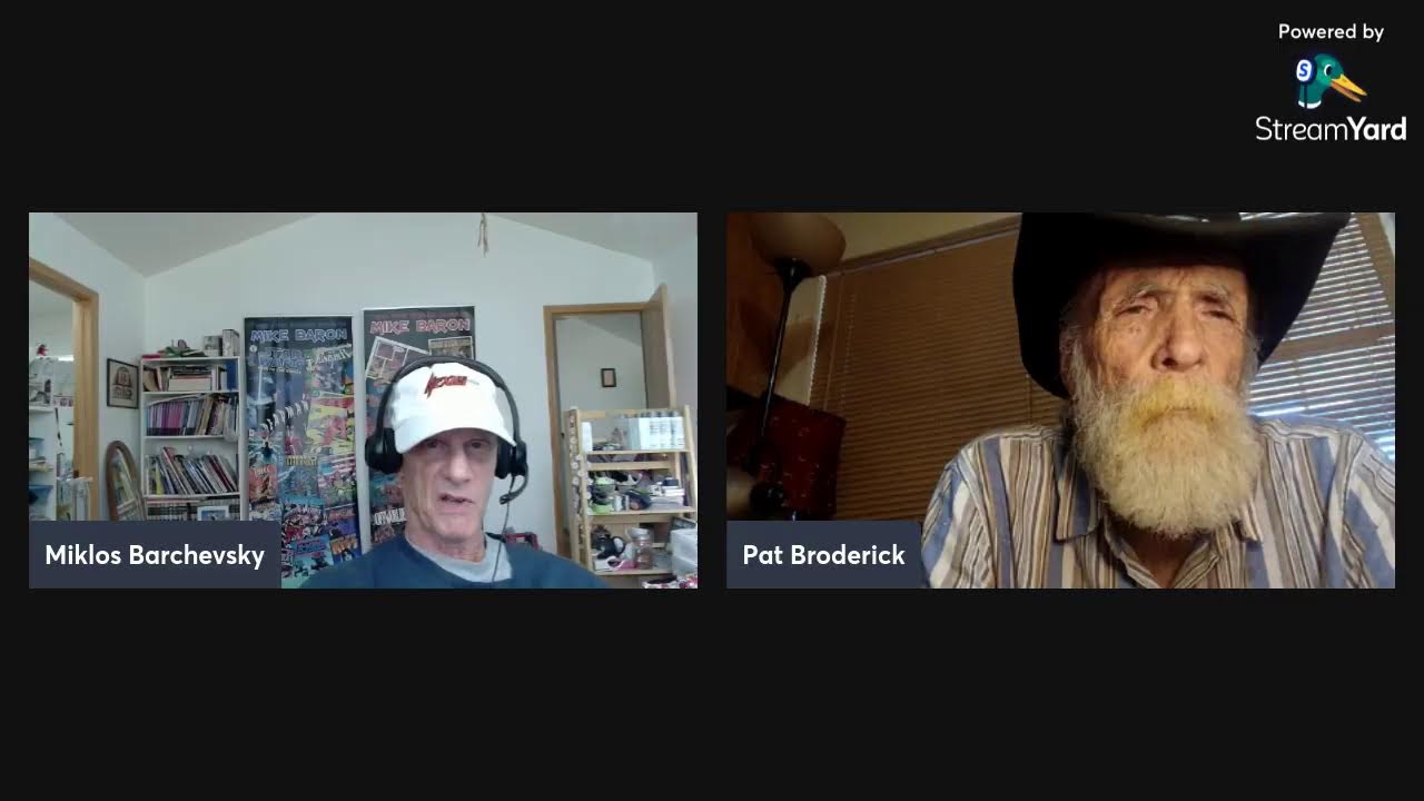 Me and Pat chew the fat.