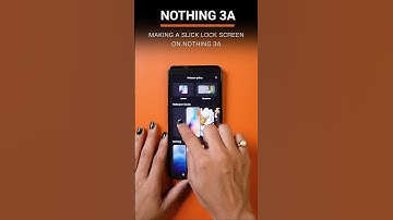 Slick Lock Screen Setup on NOTHING 3A 🔒 | Aesthetic + Functional!