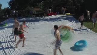 Jake's Slip-n-Slide Graduation Party 2016