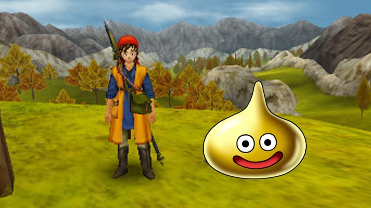 Location of ALL Gold Slimes In Dragon Quest 8 (3DS) YouTube