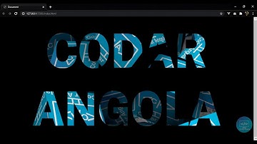 Como colocar imagem ou vídeo no background do texto em HTML e CSS