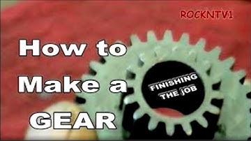 Machining a GEAR, Repair Lathe Change gears pt3