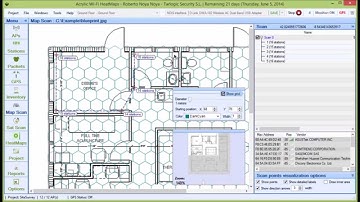 WLAN Site Survey Software with Coverage Grid