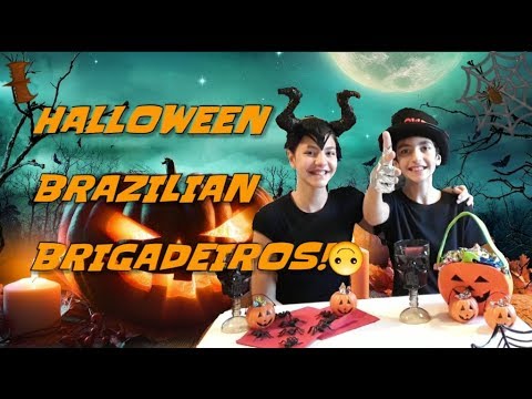 HALLOWEEN/MAKING BRAZILIAN BRIGADEIROS / DIM07 - YouTube