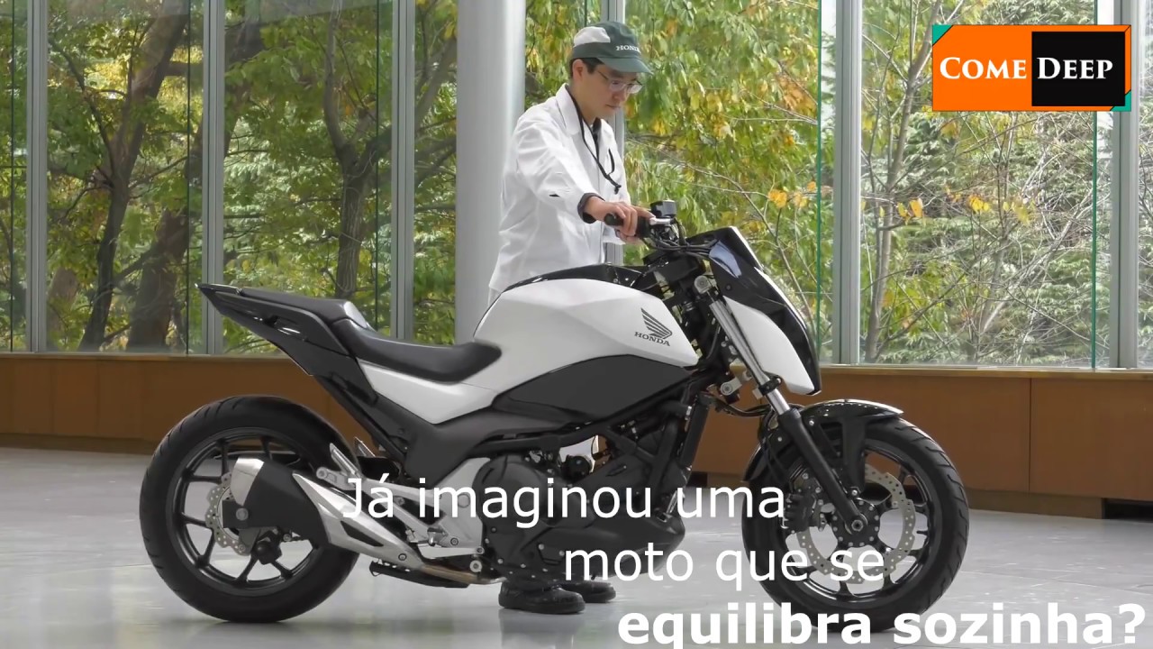 moto honda que anda sozinha