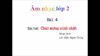 Bài 4: Chúc mừng sinh nhật