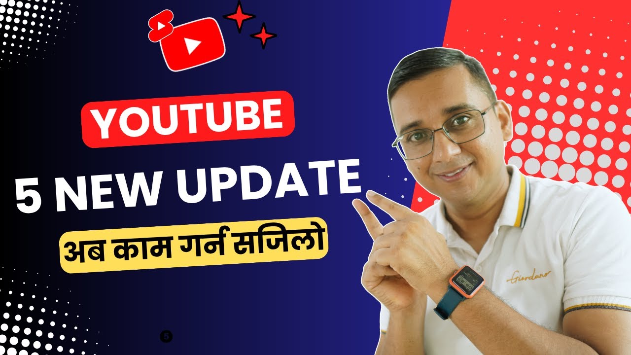 YouTube 5 New Update Best for Creators | Views ra Earning Badne - YouTube