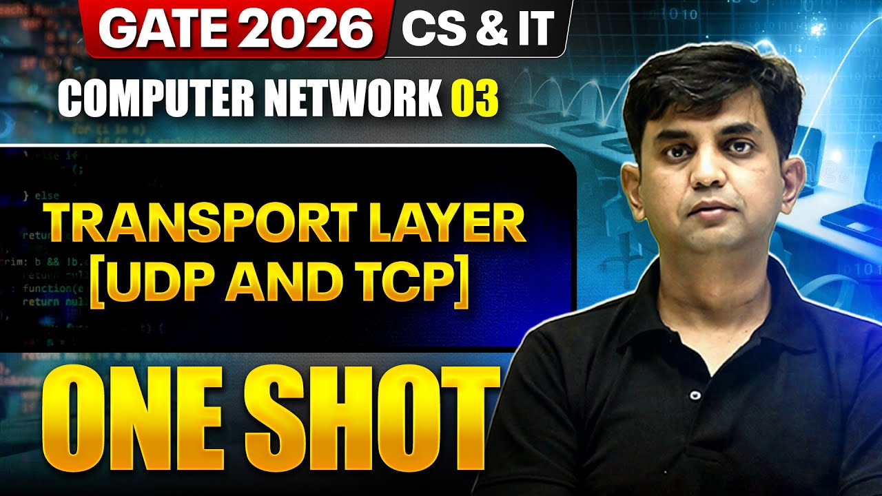 Computer Network 03 | Transport Layer [ UDP and TCP ] | CS & IT | GATE ...