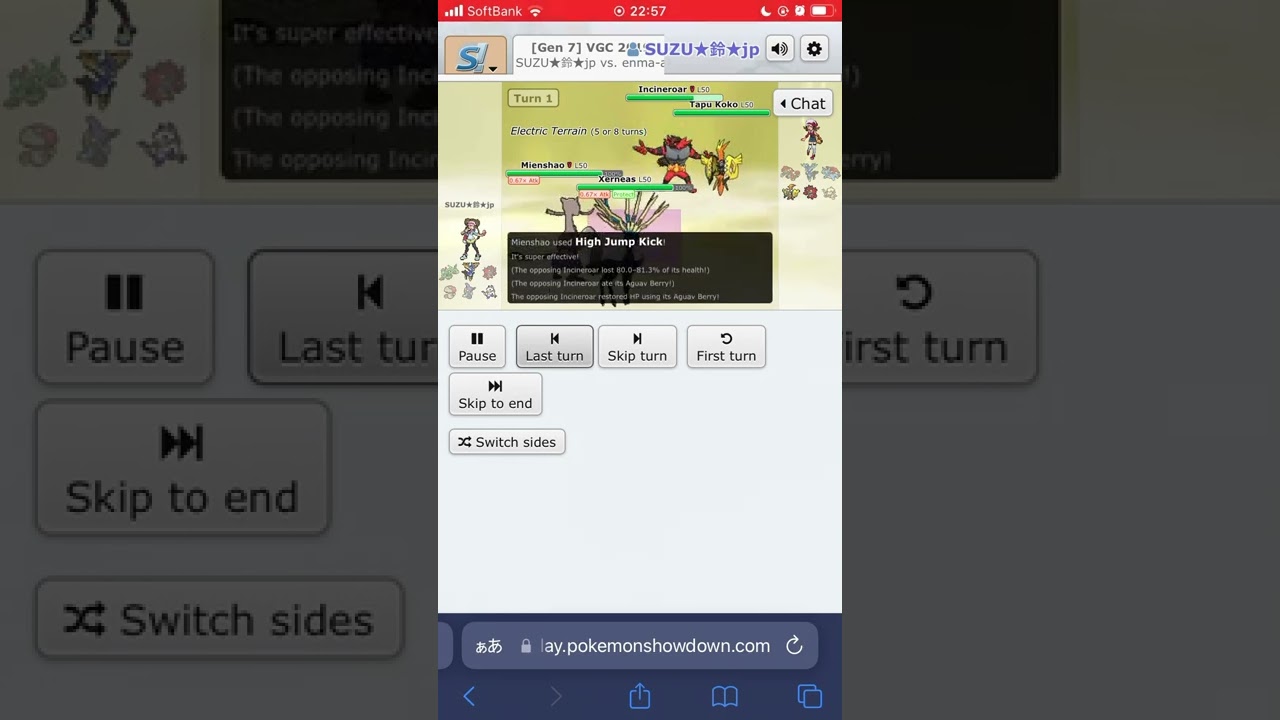 【vgc2019】【Pokémon showdown】Xerneas Rayquaza