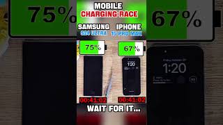 Samsung S24 Ultra Vs Iphone 15Pro Max Charging Race Test