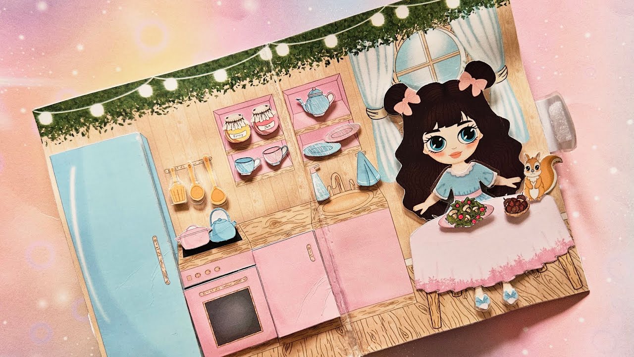 DIY Printable Paper Dollhouse