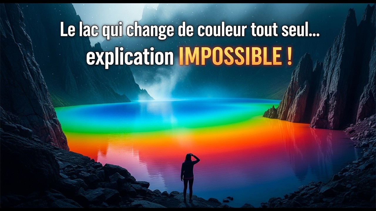 Le lac qui change de couleur tout seul… explication IMPOSSIBLE !