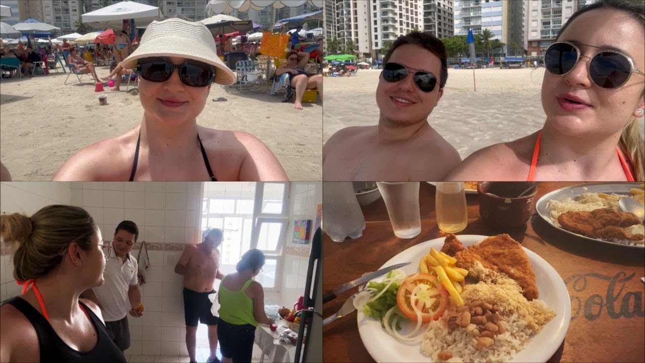 ASMR VLOG: NOSSAS FÉRIAS NA PRAIA