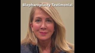 Testimonial from Dr McCracken's post blepharoplasty patient