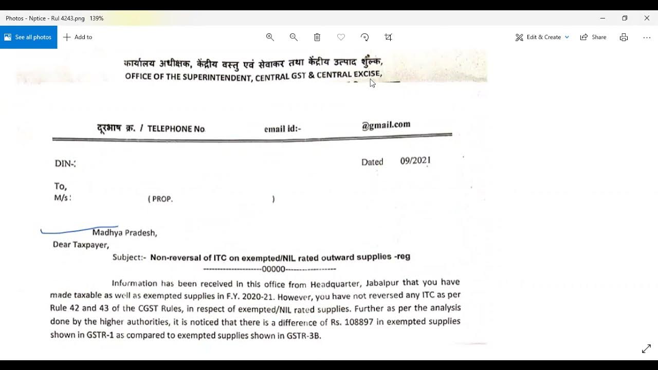How to reply for notice on rule 42 rule 43 youtube