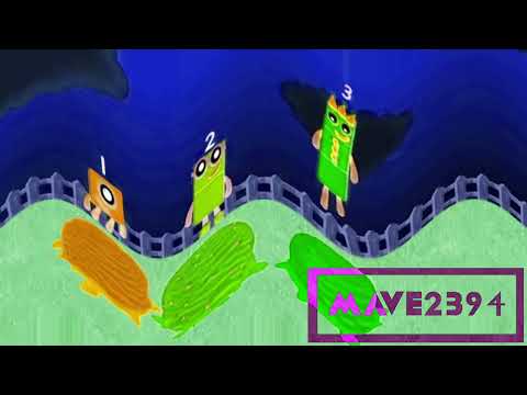Numberblocks Scoop A Scoop Song | Sad X