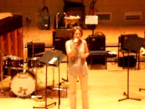 Linda Clarke Nordlund sings "The first time ever I...