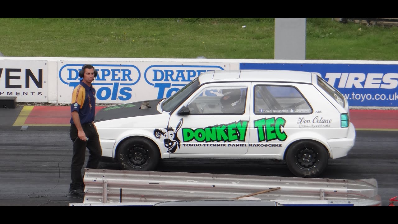 2014 VW Action - Donkey Tec 1000 bhp Mk2 Golf - 9.13 @ 158 mph
