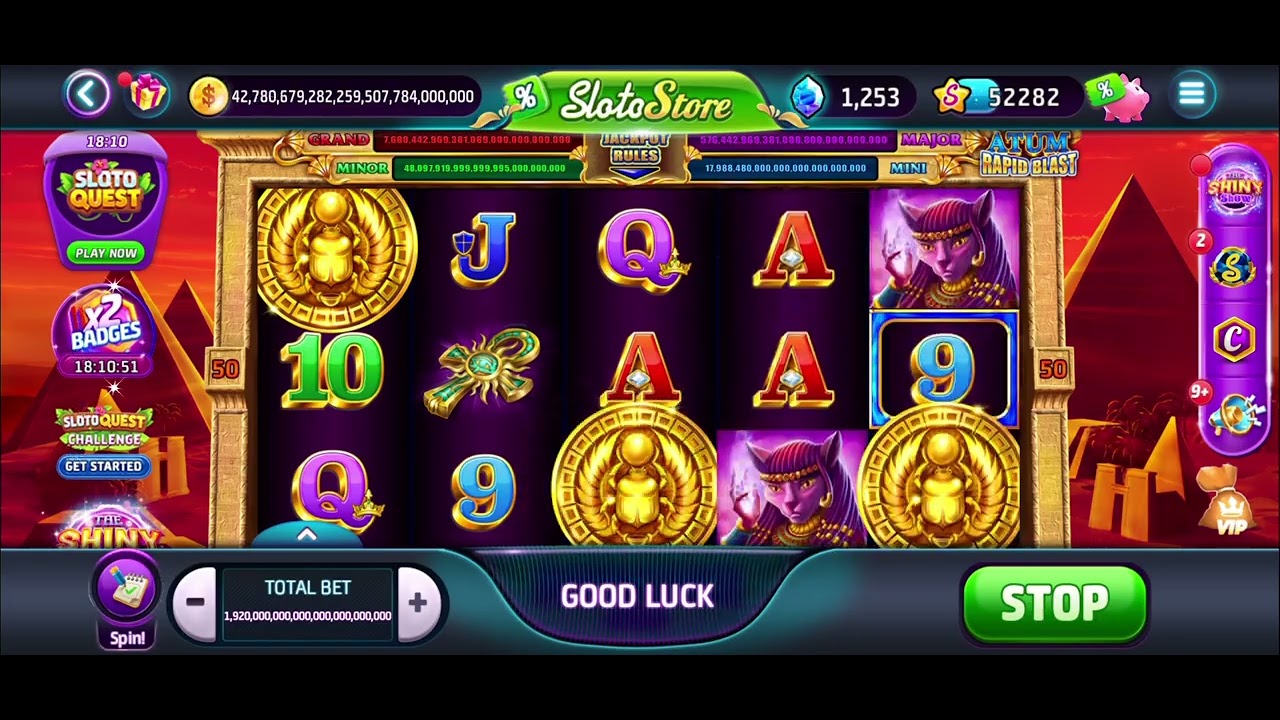 Slotomania - ATUM RAPID BLAST   1.9 Sp Bet