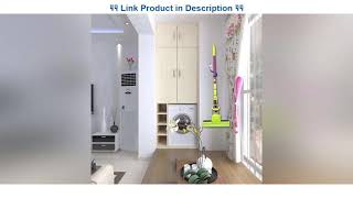 Featured Product Sumnacon Mop Broom Holder Organizer, Wall Mounted Cleaning Tools Organizer, Space