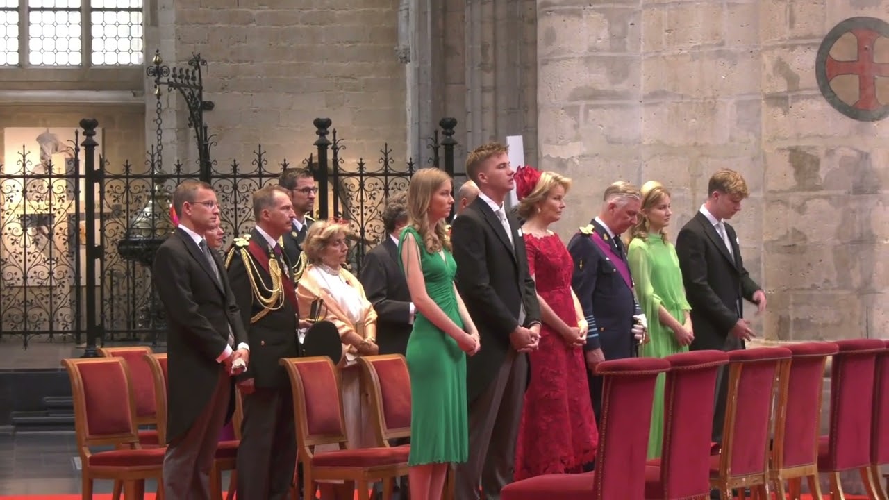 TE DEUM FÊTE NATIONALE BELGE. A BRUXELLES EN BELGIQUE. LE 21/07/2025. 