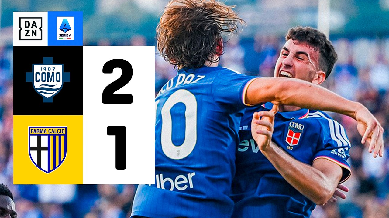 Resumen: Como vs Parma (2-1) | Resumen y goles | Highlights Serie A