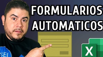 🚀 Generador de Formularios en Excel | usando VBA y macros